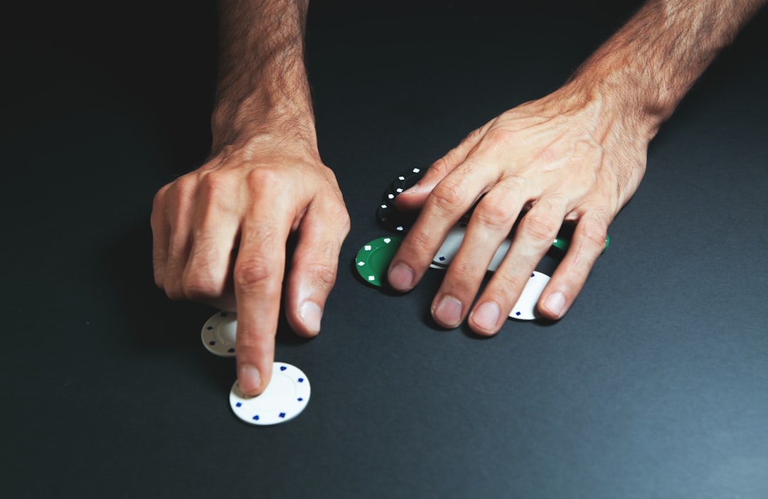 casino chips table